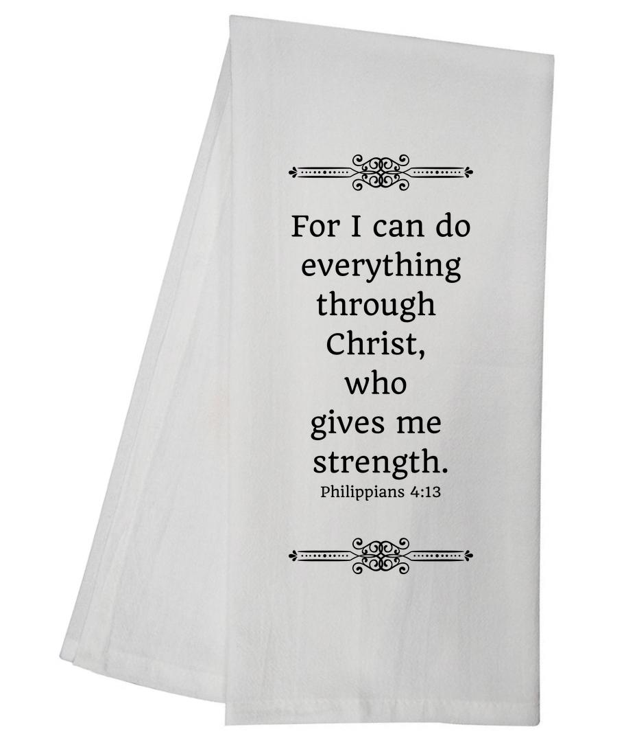 Philippians 4:13 Tea Towel 5516 GGTT247