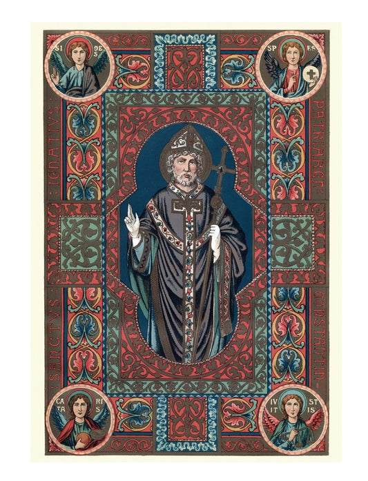 Saint Ignatios of Constantinople Catholic Saints Collection Box of 10 Blank Note Cards 4x5 266681