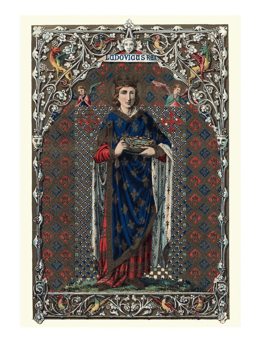 Saint Louis IX of France Catholic Saints Collection Box of 10 Blank Note Cards 4x5 266687