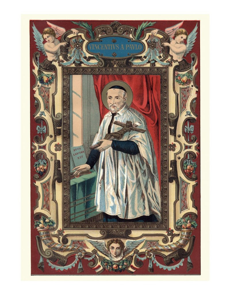 Saint Vincent de Paul Catholic Saints Collection Box of 10 Blank Note Cards 4x5 266690