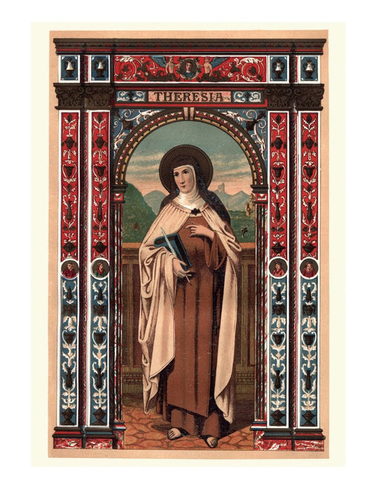 Saint Teresa of Avila Catholic Saints Collection Box of 10 Blank Note Cards 4x5 266691