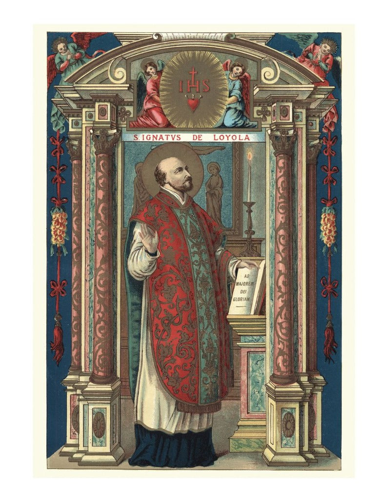 Saint Ignatius of Loyola Catholic Saints Collection Box of 10 Blank Note Cards 4x5 266698