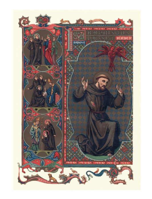 Saint Francis of Assisi Catholic Saints Collection Box of 10 Blank Note Cards 4x5 266702