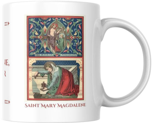 Saint Mary Magdalene Catholic Prayer Ceramic Coffee Mug