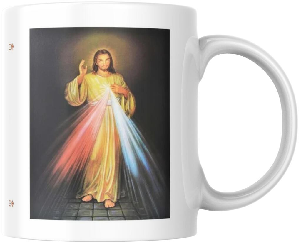 Jesus I Trust In You Catholic Prayer Ceramic Coffee Mug