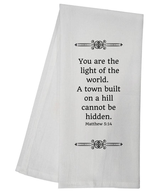 Matthew 5:14 Tea Towel 5511 GGTT242