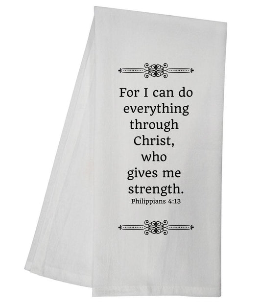 Philippians 4:13 Tea Towel 5516 GGTT247