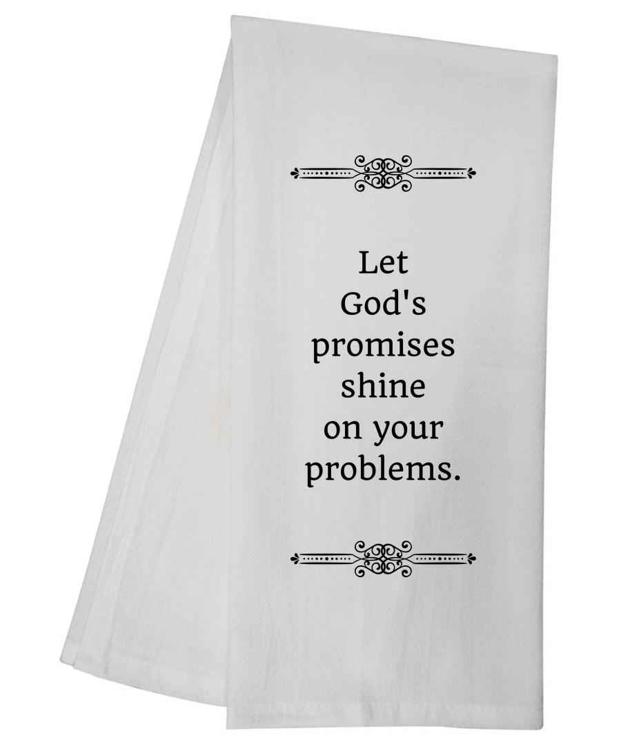 Promises Shine Tea Towel 5854 GGTT553