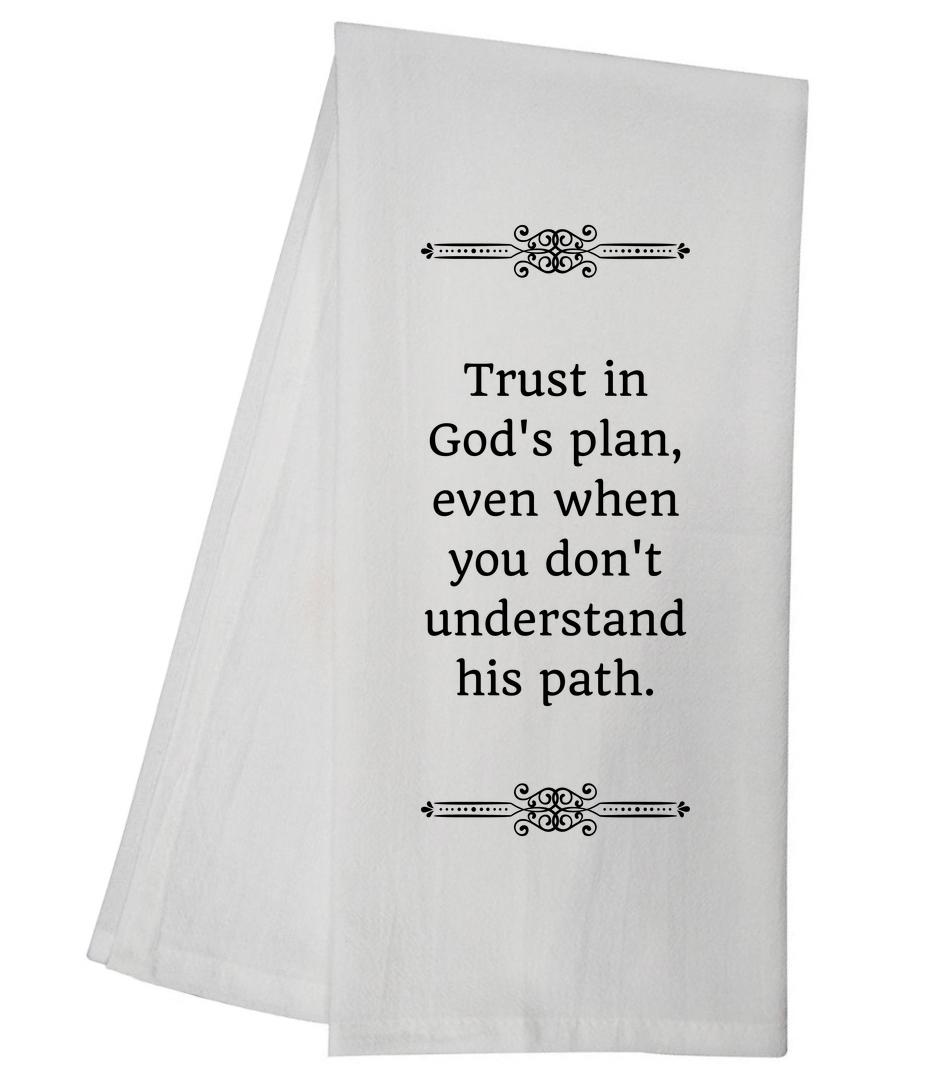 Gods Plan Tea Towel 5855 GGTT554