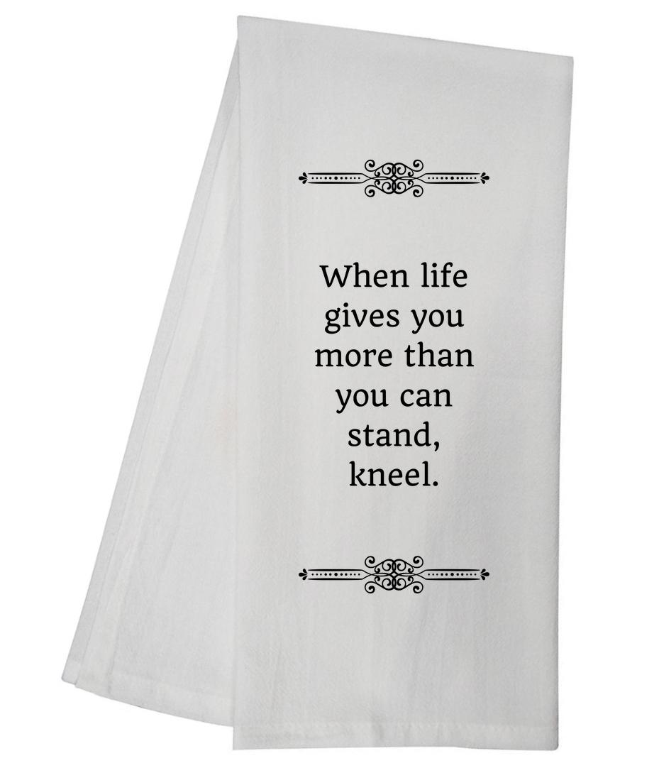 Kneel Tea Towel 5865 GGTT564