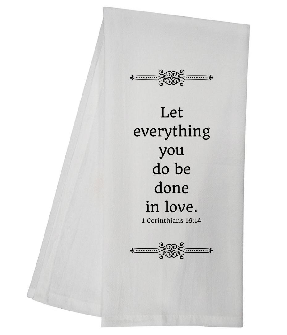 Done In Love Tea Towel 5898 GGTT597