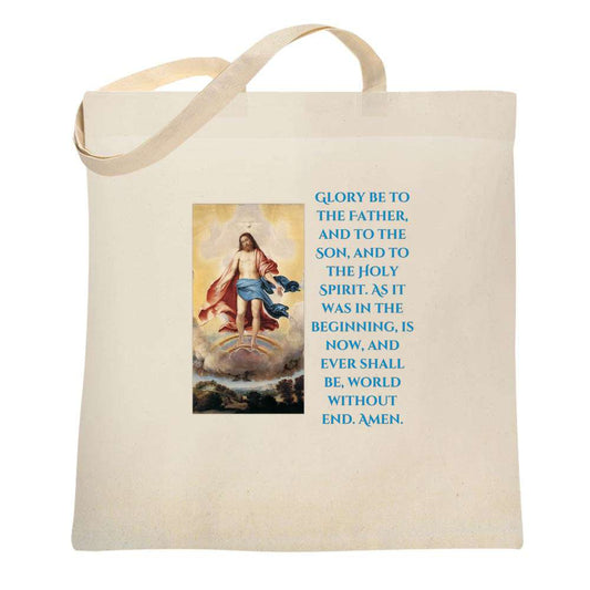 Glory Be Prayer Tote Bag 6685