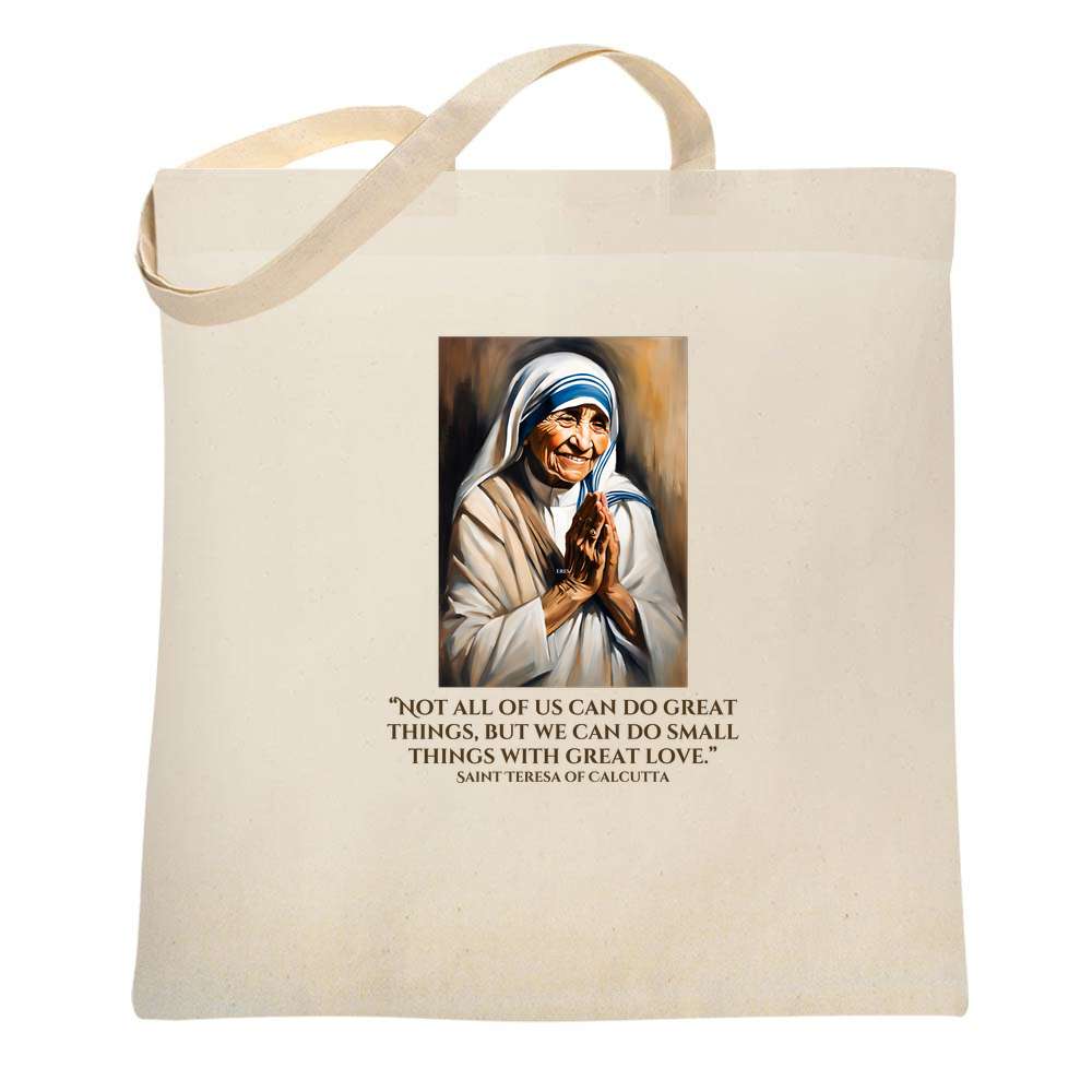 Saint Teresa Of Calcutta Tote Bag 6692