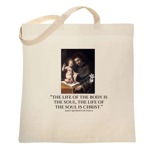 Saint Anthony Of Padua Tote Bag 6699