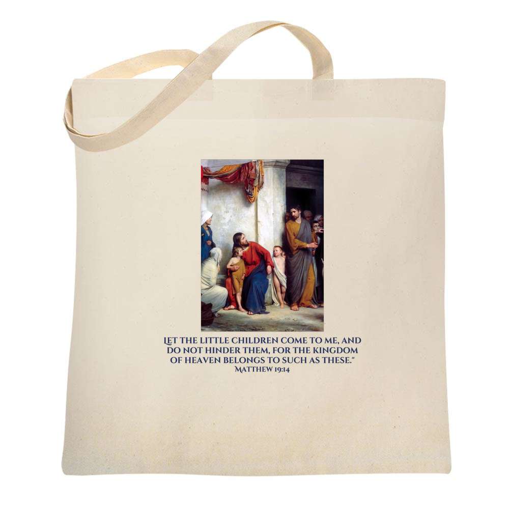 Suffer The Children Tote Bag 6708