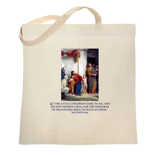 Suffer The Children Tote Bag 6708