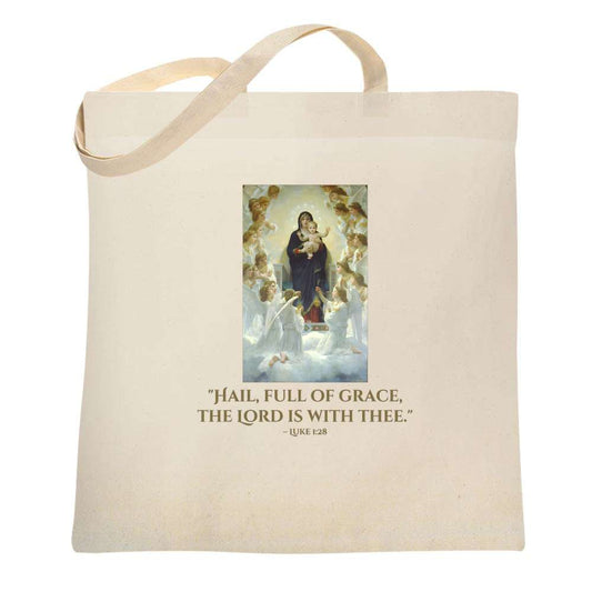 Hail Full Of Grace Tote Bag 6709