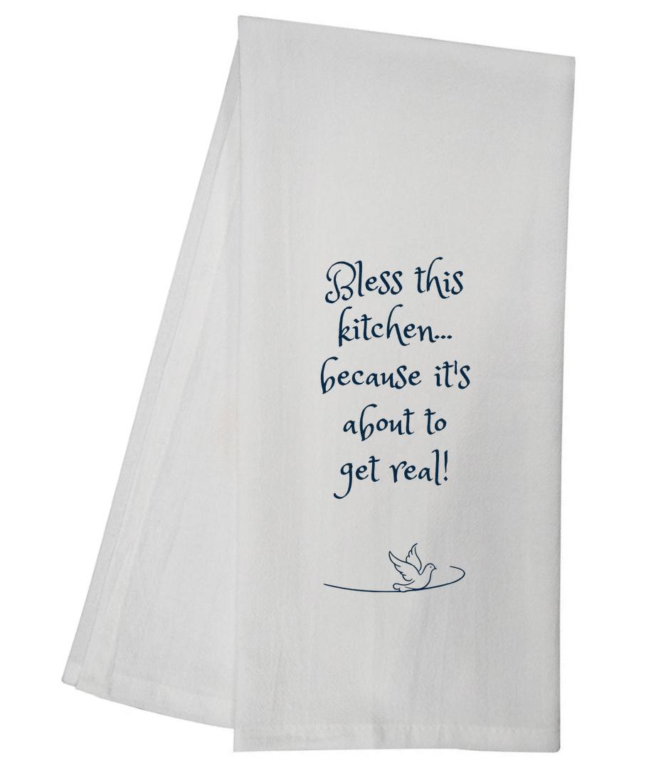 Bless This Kitchen Tea Towel 6719 SLTT1002