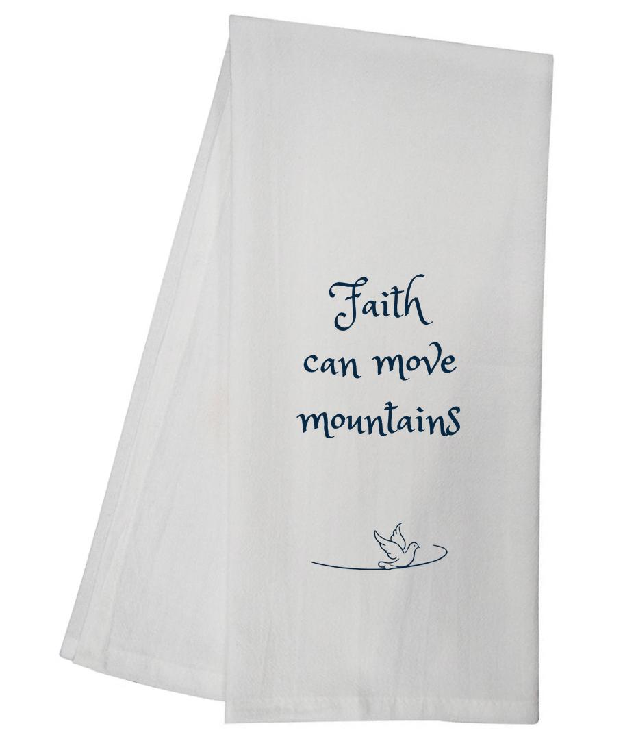 Faith Moves Mountains Tea Towel 6722 SLTT1005