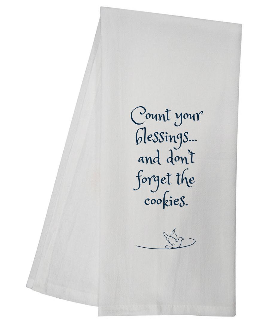 Count Blessings Tea Towel 6730 SLTT1013