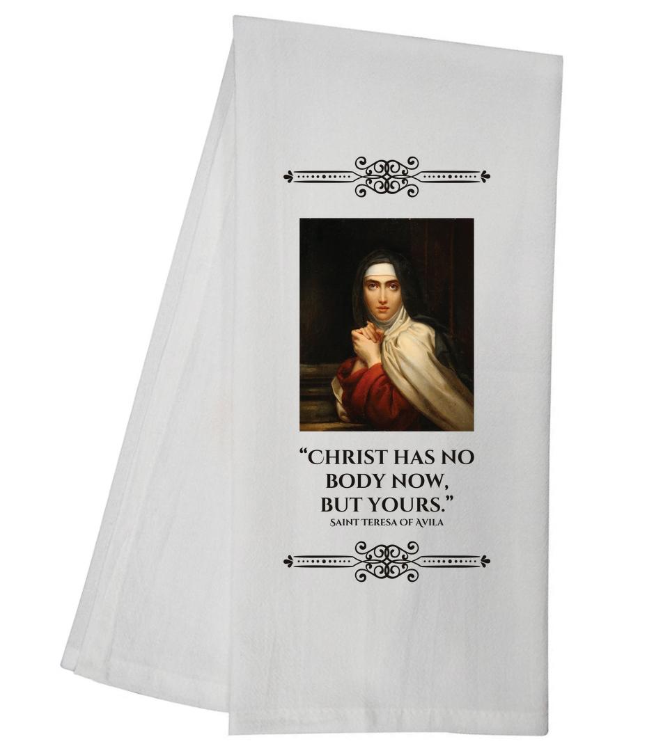 Saint Teresa of Avila Tea Towel 6756 SLTT1041