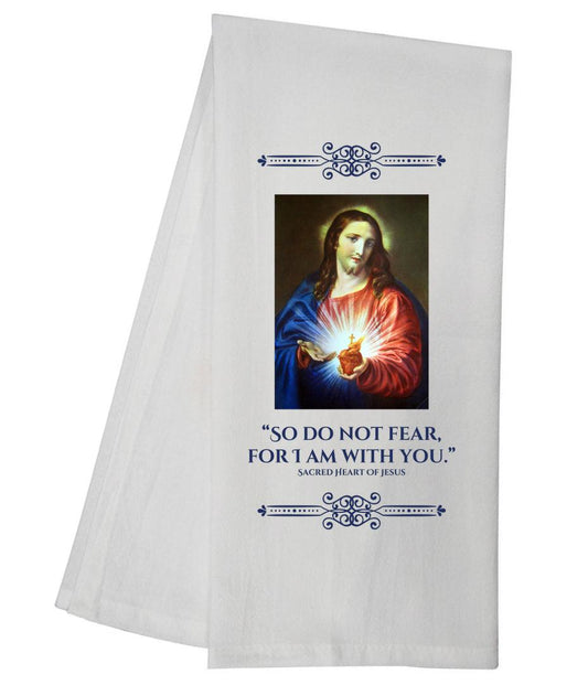 Sacred Heart Of Jesus Tea Towel 6759 SLTT1045