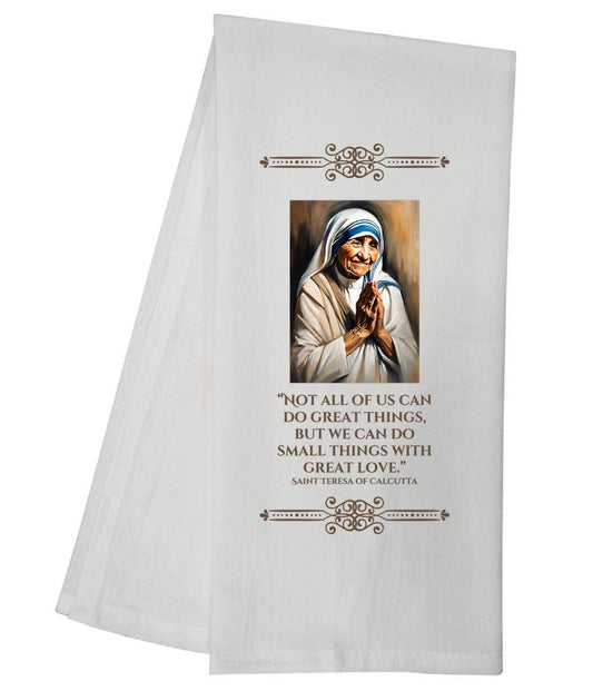 Saint Teresa of Calcutta Tea Towel