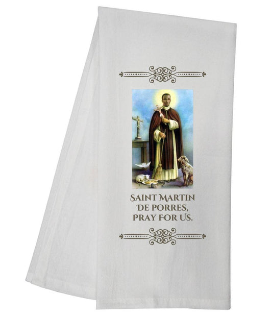 Saint Martin De Porres Tea Towel 6765 SLTT1051